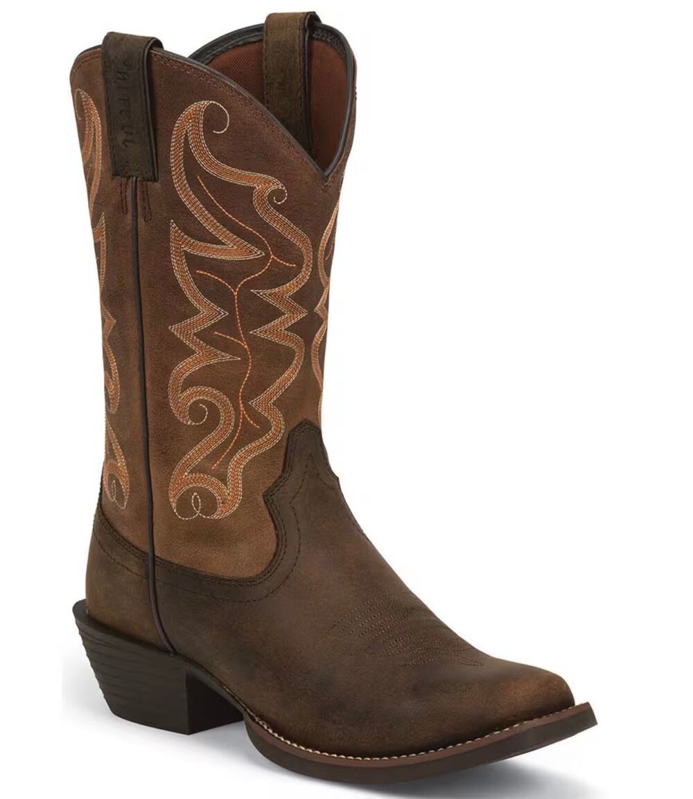 Men's Stampede Western Boots - Waxy Brown